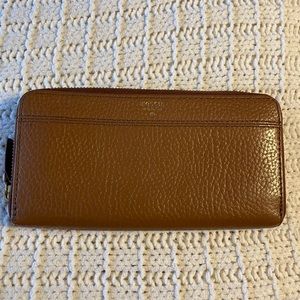 Fossil leather wallet
